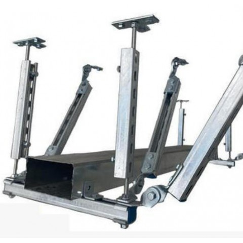 电缆桥架 抗震支架 防火镀锌热浸锌 建筑施工图3